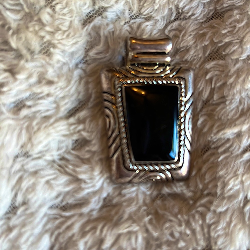 Sterling silver pendant necklace